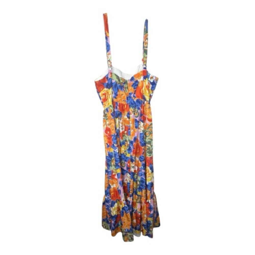 Mika & Gala Floral Elegance Midi Dress Sz 16 - Picture 4 of 8